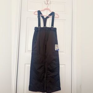 RIVIYELE | Black FrostPeak Mountain-Ready Bib Snow Pants.